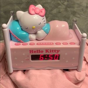 Hello Kitty Alarm Clock Radio with Night Light